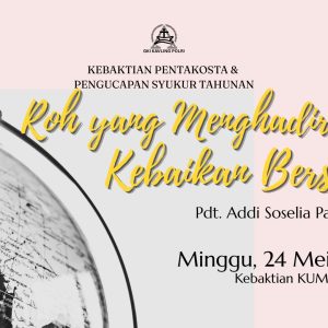 Kebaktian Kaum Muda GKI Kavling Polri 24 Mei 2026