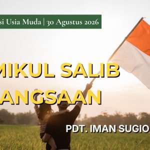 Cover Kebaktian KUM Minggu 30 Agustus 2026