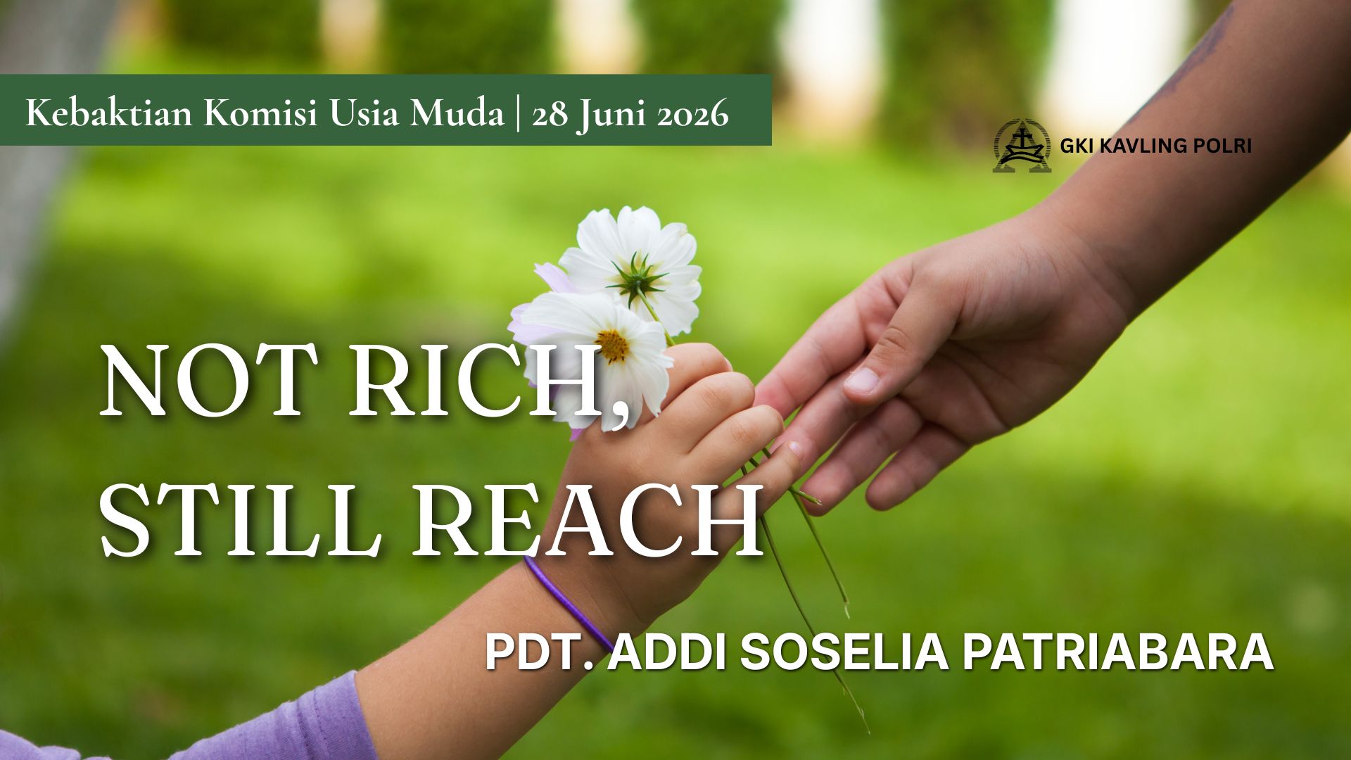 Kebaktian KUM GKI Kavling Polri 28 Juni 2026