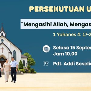 Persekutuan Usinda GKI Kavling Polri 15 September 2026