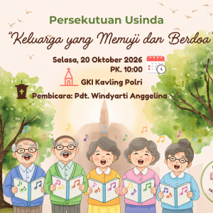 Persekutuan Usinda GKI Kavling Polri 20 Oktober 2026