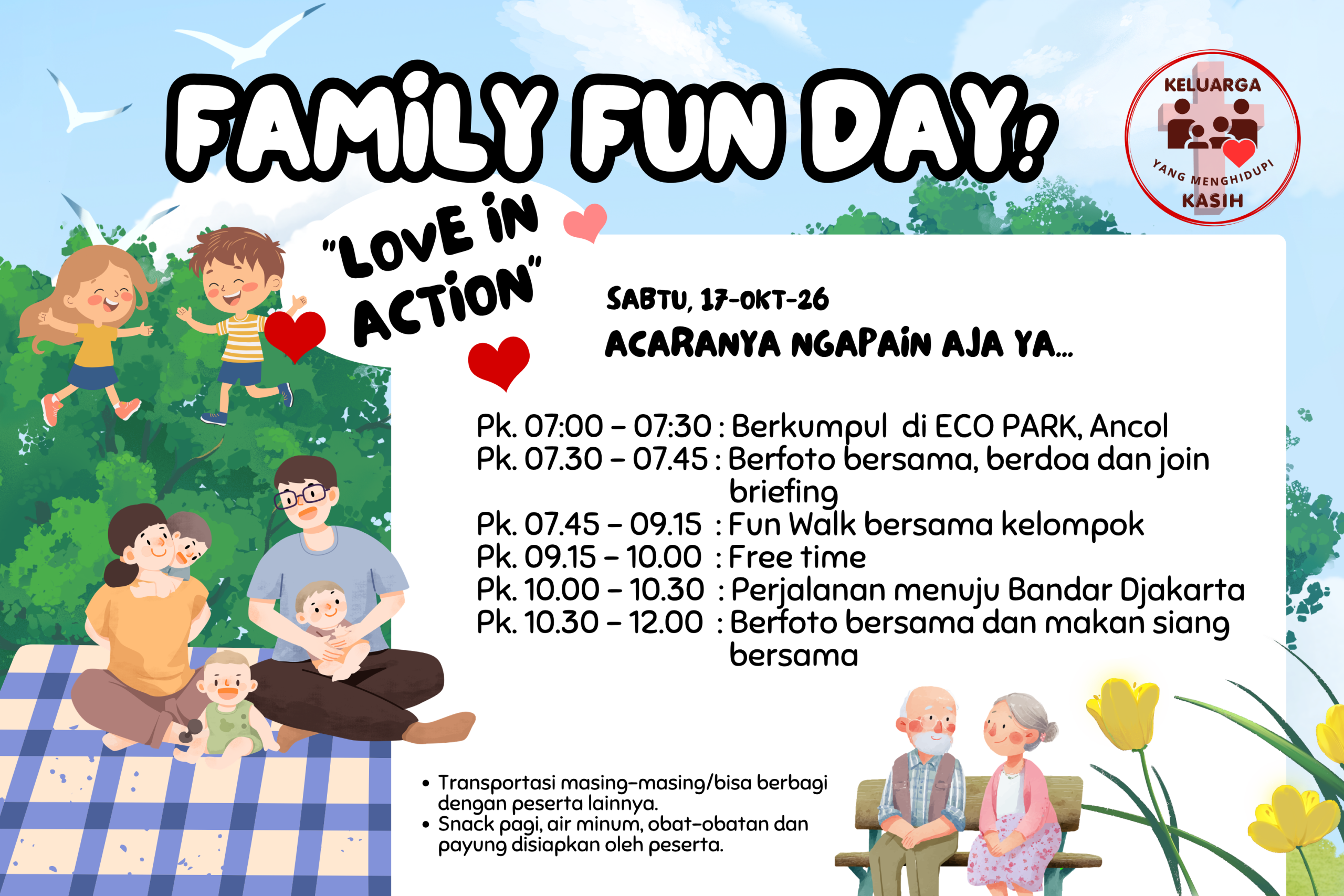 Family Fun Day 2026 GKI Kavling Polri